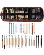 43 In 1 Clay Tool Combination Set with Storage Bag