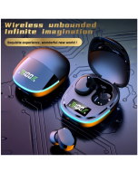 Fone De Ouvido Gaming G9S Sem Fio Bluetooth Com Cancelamento De Ruído À prova d'água Som estéreo HiFi Com microfone