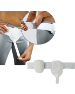 Hernia belt for adults Inguinal protection belt, color: white