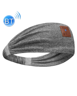 Bluetooth Headband Headphones Sleep Mask for Side Sleeper Workout Running(Hemp Gray)