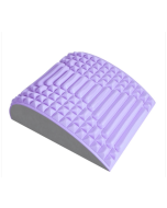 Lumbar Spine Soothing Massager Spine Corrective Stretching Exercise Aid, Specification: Solid Color (Purple)