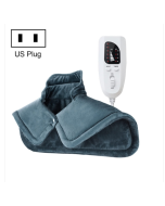 Neck and Back Heating Shawl US Standard (Dark Gray)