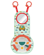 Dican Motorista Reserva Sons e Luzes, Estimula Coordenação Motora e Audição, Sensação de Toque e Treinamento Visual, Multicolorido