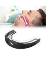 YJK100 Silicone + ABS Stop Snoring Device Anti Snore (Black)