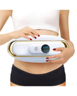 Smart Abdominal Massage Hot Compress Belt Girls Menstrual Period Massager(White)