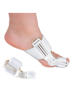 Children use toe valgus orthotics day and night