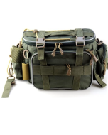 ERYUE Fishing Tackle Bag,Fishing Tackle Bag Fishing Tackle Storage Bag Waist Bag Organizer Messenger Bag Handbag