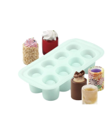Wilton Silicone Round Mold, for Making Shot Cups, 8 Cavities