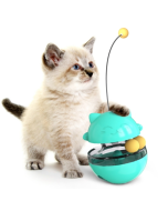 Cat turntable toy, leaky food ball, cat stick, tumbler pet toy