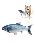 Pet simulation fish toys Funny cat interactive toys