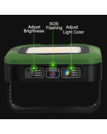 7500mAh Rechargeable Solar Lantern Powerful Work Light Outdoor Camping Lamp LED Emergency Light Magnetic 5v2A Fast Charging