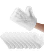 10pcs/pack Rag Gloves Non-Disposable Dusting Gloves Window Cleaning Non-Woven Gloves