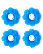 4pcs Home Use Anti-tangle Sticky Laundry Balls Clothes Anti-tangle Washing Machine Cleaning Balls