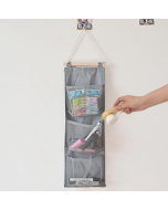 6 Pockets 3 Tier Folding Hanging Shelf Bag Wallet Handbag Organiser