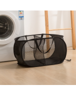 Folding layered household dirty clothes basket thickened zoning laundry basket bedroom storage basket dirty clothes basket