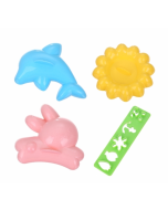 4pcs/set Bunny Dolphin Rice Sushi DIY Moulds