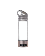 Hydrogen-rich water cup, hydrogen-absorbing glass cup with LED light