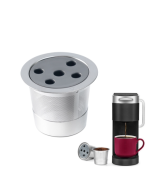 For Keurig K-Supreme Plus Coffee MakerReusable Stainless Steel Filter CupFive Hole K-Cups