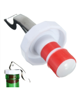 5 pieces for sale Kitchen gadgets stainless steel silicone bottle red wine stopper beer bottle opener