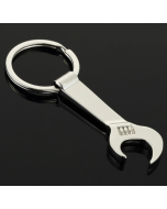 2 pieces for sale, simulated personalized wrench, bottle opener, metal keychain, car pendant