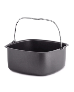 Suitable for square 3.8-8qt air fryer square non-stick cake basket baking pan