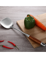 304 stainless steel wooden handle kitchen utensils