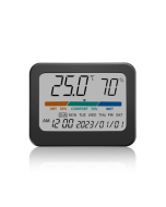 Household thermometer and hygrometer indoor thermometer color large screen display with perpetual calendar