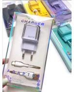 Macaron 3A Type C Fast Charging USB Data Cable EU standard charger For iPhone For Huawei