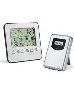 Wireless Indoor And Outdoor Temperature And Humidity Meter Alarm Clock 1