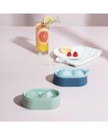 Ice Hockey Mold Food grade Silicone Ice Grid Double Ball Ice Making Mold