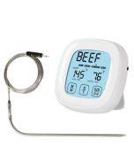 Home Tactile Screen Electronic Barbecue Thermometer Kitchen Food Therapeutic Timer