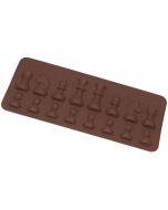 Silicone chess chocolate mold rock sugar soap mold