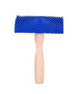 ZZ0150 Wood Handle with Handle Wood Grain Brush Wall Imitation Wooden Relief Wall Art Brush