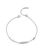 Feather Bracelet S925 Sterling Silver Women's Bracelet