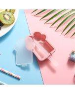 DIY homemade ice cream box with cartoon cat claw shaped popsicle and ice cream mold for household use