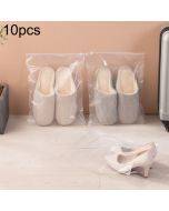 10pcs Shoe Storage Bag Dustproof Transparent Travel Carrying Bag, Specification: Large 32x42cm