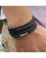 Lovers Leather Bracelet Men's Charm Retro Bracelet