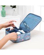 Large capacity, portable, waterproof, thickened travel makeup bag, beautician storage bag, women's makeup bag