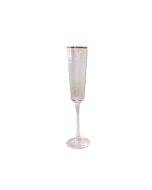 Hammered Phnom Penh Crystal Glass Goblet Wine Glass Glass Wine Glass, Standard sizes: Champagne Glass (Colorful)
