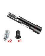 Electric Fish Scale Scraper Household Automatic Wireless Scraping Tool CN Plug Black Single Battery+Cutter Head