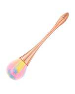 Single small waist makeup brush, manicure powder blush powder brush, specifications: golden rod colored hair