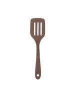 Long Handle Unpainted Chicken Wings Wooden Spatula Kitchen Utensils, Style:3 Square Curved Spade