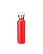 304 Vacuum Stainless Steel Vacuum Flask Double-Layer Large-Capacity Outdoor Water Bottle Mountaineering Sports Bottle, Capacity: 500ml(Red)