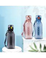 DOOGE Outdoor Travel Sports Water Cup Student Portable Plastic Cup