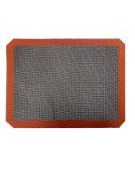 Hollow Non-Stick High Temperature Baking Mat Breathable Glass Fiber Baking Pan Mat, Specification: 12 Lap 40x30cm Cut Angle