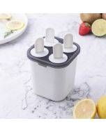 Summer DIY Creative Popsicle Ice Cream Mould Ice Box(Milky White)