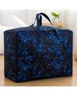 Oxford Cloth Quilt Moisture-Proof & Waterproof Storage Bag Zipper Portable Moving Luggage Bag, Specification: 58x38x22cm(Black Heart Empty Fish)