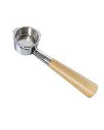 DL-1 Zinc Alloy Coffee Maker Bottomless Handle For Dongling, Style: Beech Two Coils