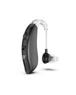 GM-301 hearing aid rechargeable sound amplifier for both left and right ears, specifications: black single unit without Bluetooth