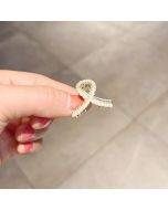 10 pieces of LD358 cross style pearl mini hair clip for sale, girl bangs hair accessories